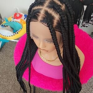 Black Braided Wig